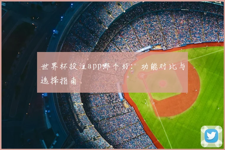 世界杯投注app哪个好:功能对比与选择指南